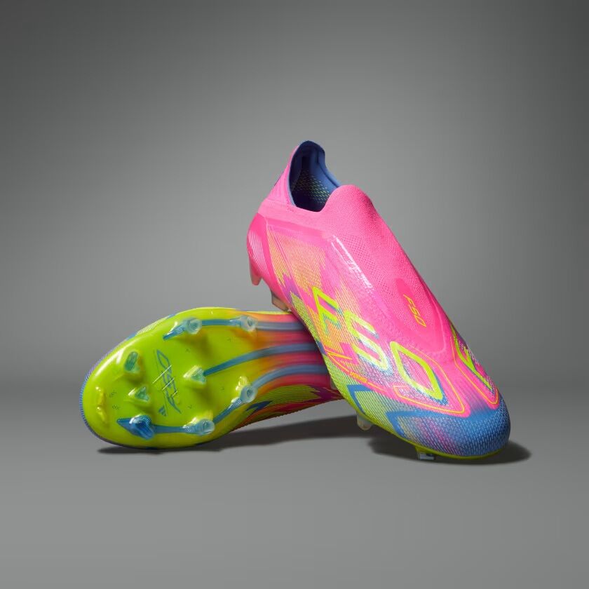 Adidas F50 Elite Bağcıksız Çim Saha Kramponu Ie1212 Pembe 44.5