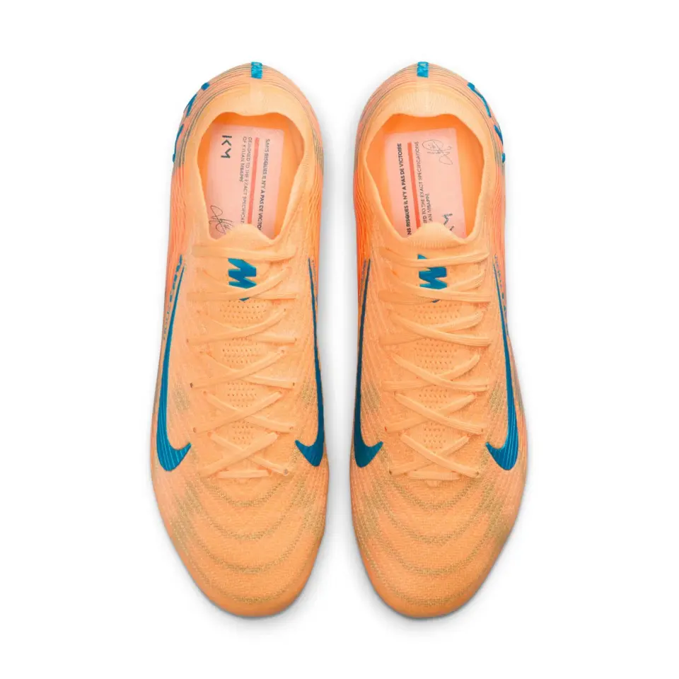 Nike Zoom Vapor 16 Elite Km Fg Soccer Cleats Çim Saha Kramponu - Fq8683-801 Turuncu 40.5