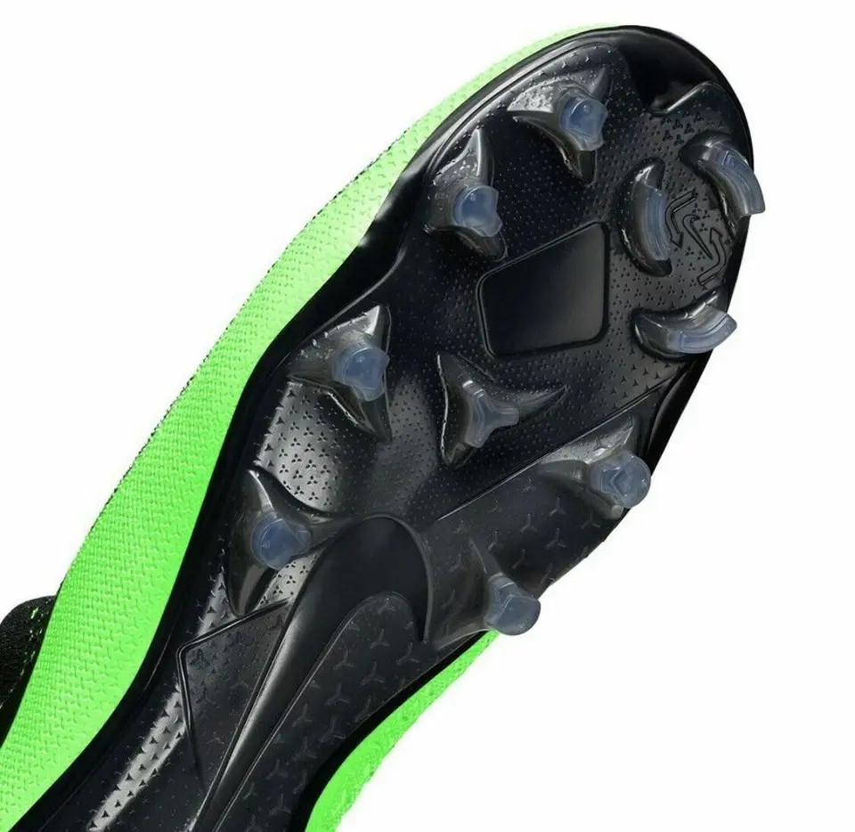 Nike Phantom Vsn 2 Elite Df Fg Men's 12 Black Platinum Green Cd4161-036 Yeşil 45
